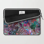 Multicolor Floral Pattern Laptop Sleeve Gallery Image 2