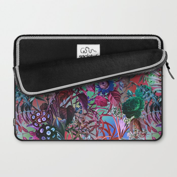 Multicolor Floral Pattern Laptop Sleeve Gallery Image 2