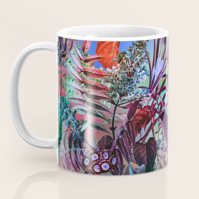 Multicolor Floral Pattern Coffee Mug Gallery Image 3