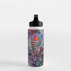 Multicolor Floral Pattern Water Bottle Gallery Image 3