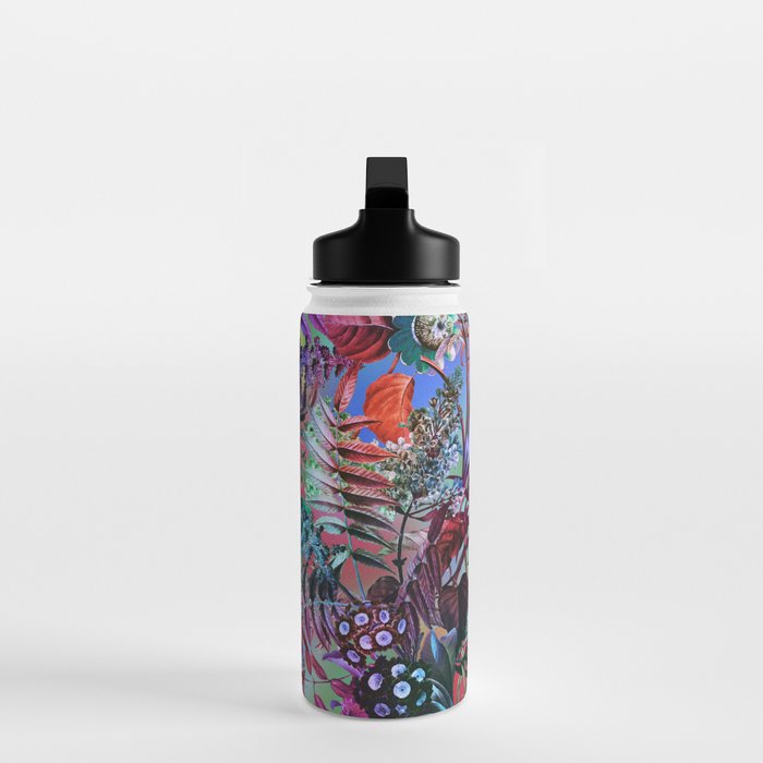 Multicolor Floral Pattern Water Bottle Gallery Image 3
