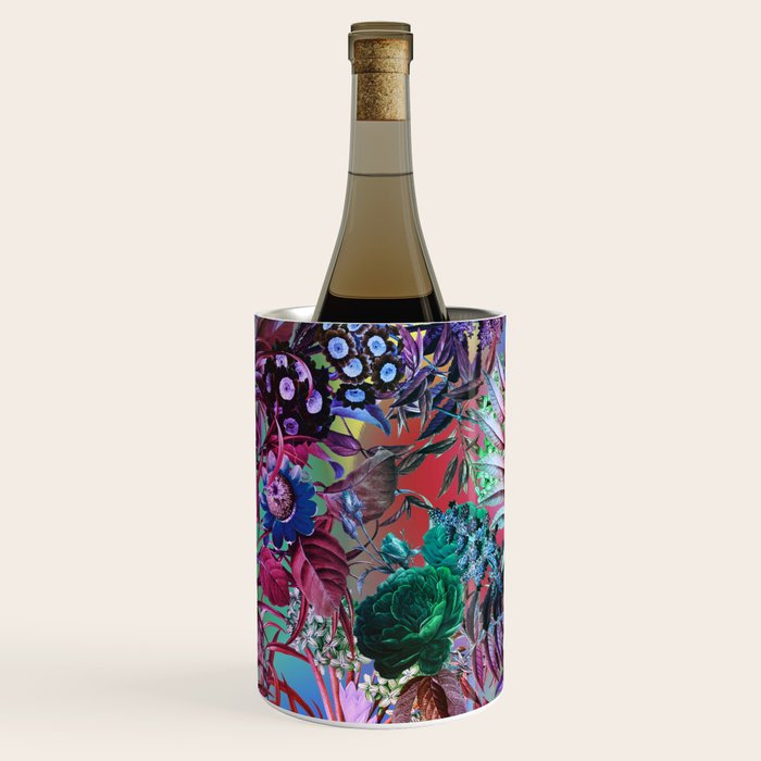 Multicolor Floral Pattern Wine Chiller Gallery Image 3