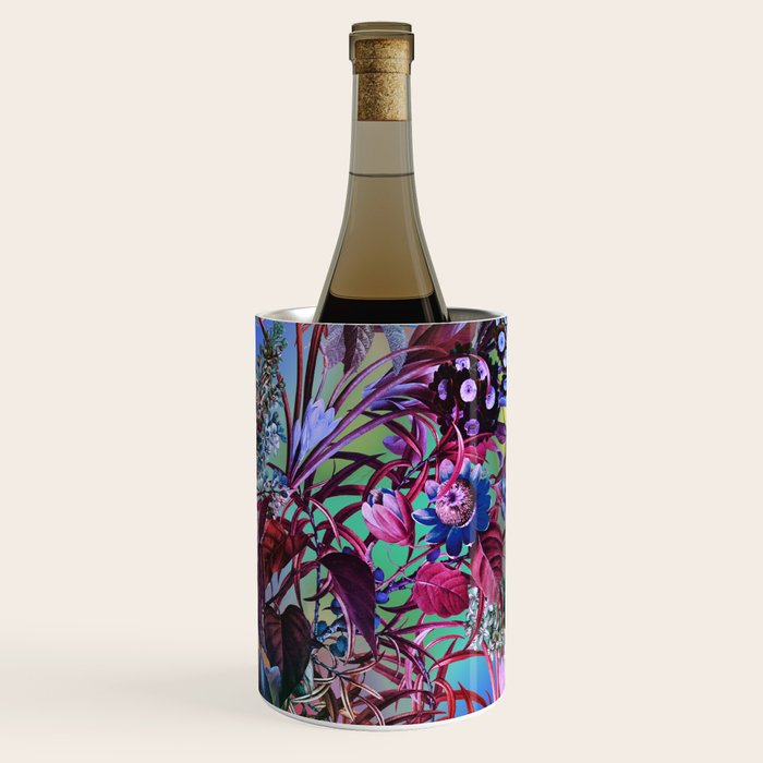 Multicolor Floral Pattern Wine Chiller Gallery Image 1