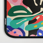 Colorful tropical plant leaves art pattern Laptop Sleeve Gallery Image 3
