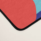 Colorful tropical plant leaves art pattern Desk Mat Gallery Image 4