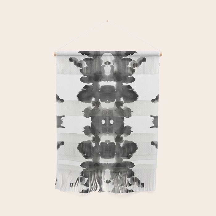 Black Ink Blots Wall Hanging Gallery Image 1