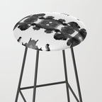 Black Ink Blots Stool Gallery Image 2