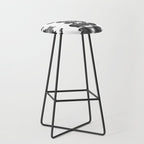 Black Ink Blots Stool Gallery Image 1