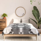 Black Ink Blots Comforter Gallery Image 3