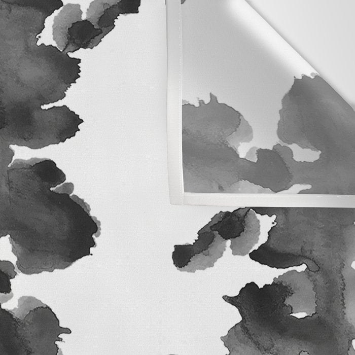 Black Ink Blots Wall Tapestry Gallery Image 3