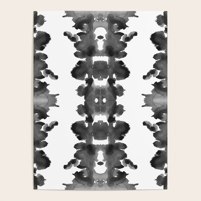 Black Ink Blots Poster Gallery Image 4