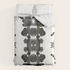 Black Ink Blots Duvet Cover Gallery Image 6
