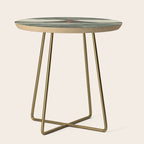 Volcano Woodcut Side Table Gallery Image 1