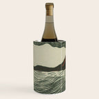 Volcano Woodcut Wine Chiller Gallery Image 2