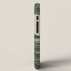 Volcano Woodcut iPhone Case Gallery Image 2