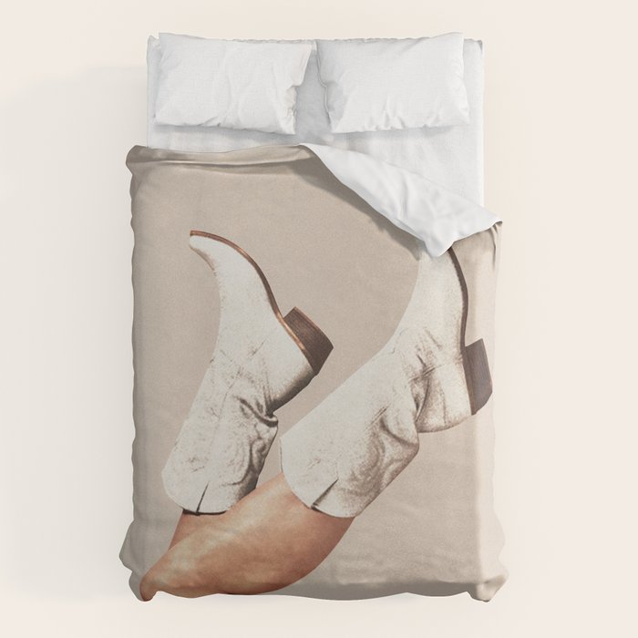 These Boots - Neutral L Duvet Cover Gallery Image 6