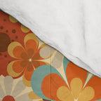 70's Retro Floral Patterned Prints Comforter Gallery Image 4