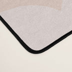 Blush Pink Retro Flower Desk Mat Gallery Image 4