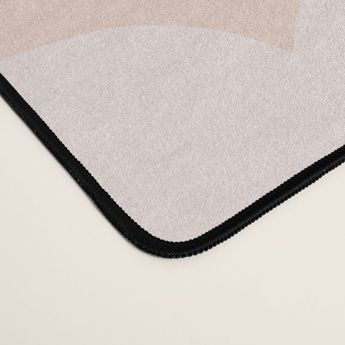 Blush Pink Retro Flower Desk Mat Gallery Image 4