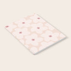 Blush Pink Retro Flower Notebook Gallery Image 2