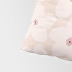 Blush Pink Retro Flower Pillow Sham Gallery Image 4