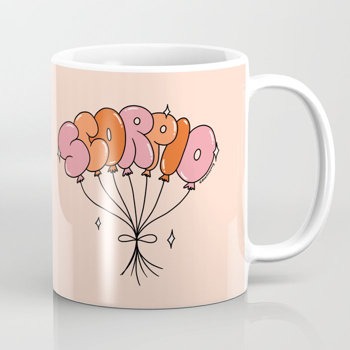 Scorpio Balloons Coffee Mug Gallery Image 1