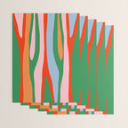 Bold and Colorful Abstract Wild Stripes Modern Multicolor Pattern Wrapping Paper Gallery Image 3