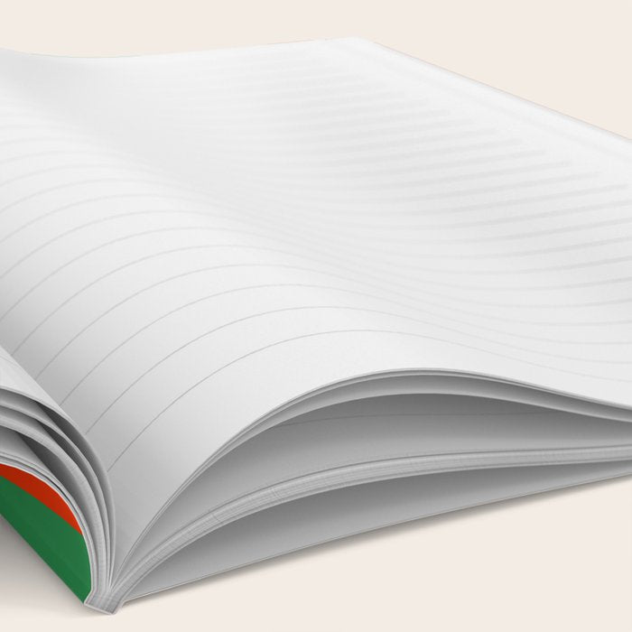 Bold and Colorful Abstract Wild Stripes Modern Multicolor Pattern Notebook Gallery Image 2