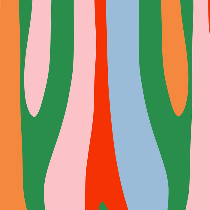 Bold and Colorful Abstract Wild Stripes Modern Multicolor Pattern Coffee Mug Gallery Image 2
