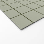 Grid (Green) Welcome Mat Gallery Image 2