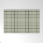 Grid (Green) Welcome Mat Gallery Image 1