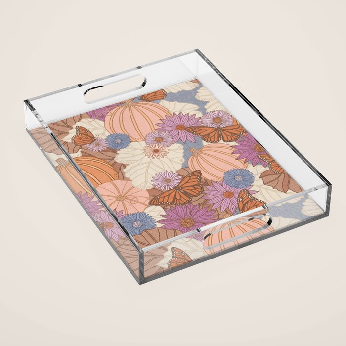 Pumpkin Harvest Acrylic Tray Gallery Image 1