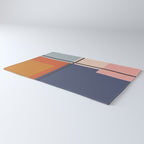 Mid Century Modern Retro Color Blocks 1 Rug Gallery Image 3