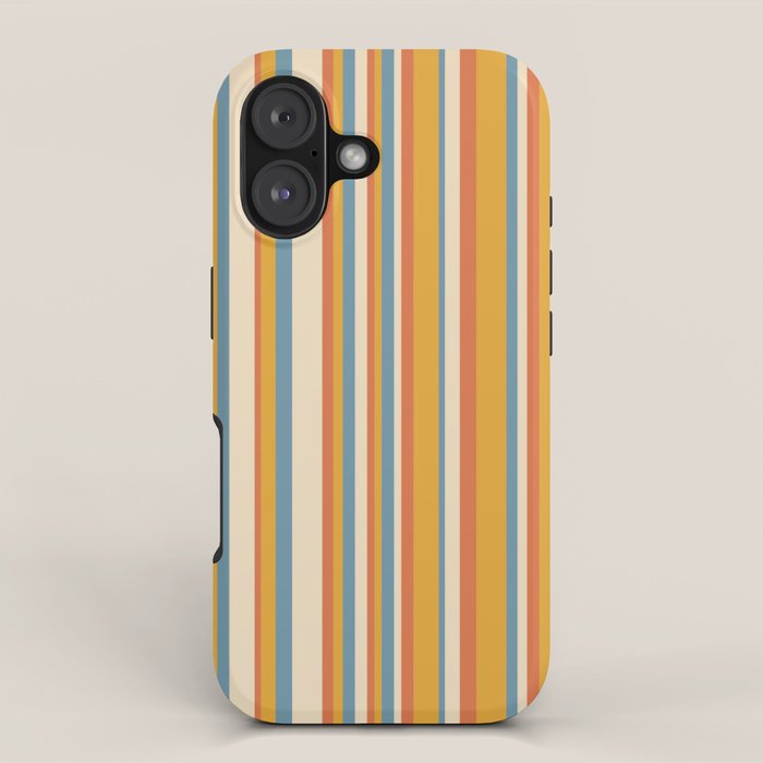 Classic Stripes XX - Retro Summer iPhone Case Gallery Image 1