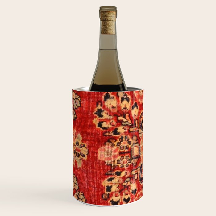 Moshkabad Antique Persian Rug Print Wine Chiller Gallery Image 2