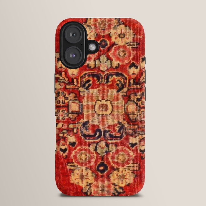 Moshkabad Antique Persian Rug Print iPhone Case Gallery Image 13