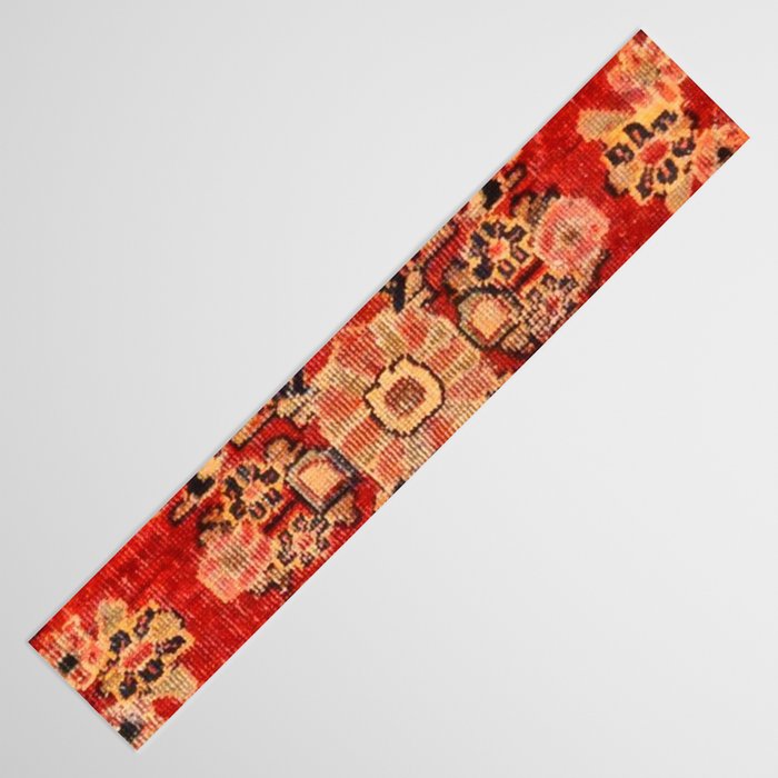 Moshkabad Antique Persian Rug Print Table Runner Gallery Image 3