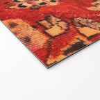 Moshkabad Antique Persian Rug Print Welcome Mat Gallery Image 2
