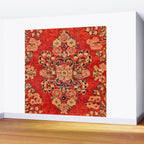Moshkabad Antique Persian Rug Print Wall Mural Gallery Image 2