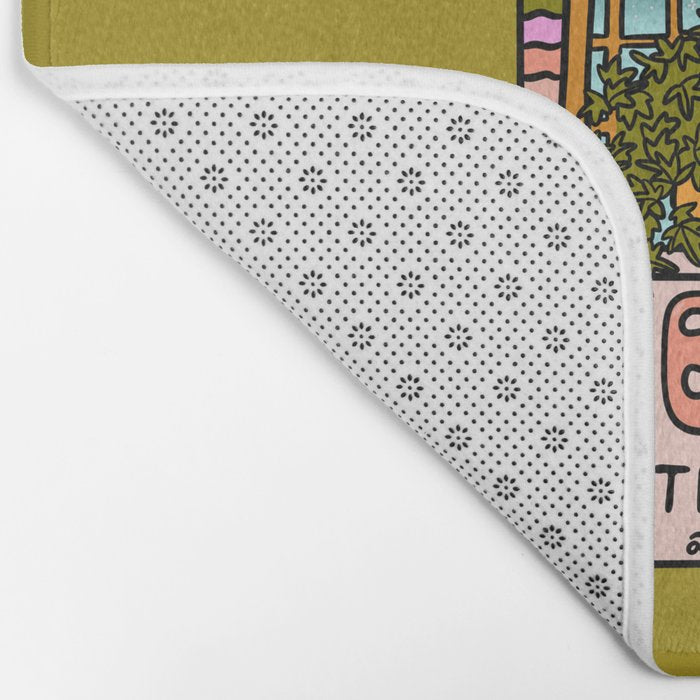 Gemini Plant Bath Mat Gallery Image 2