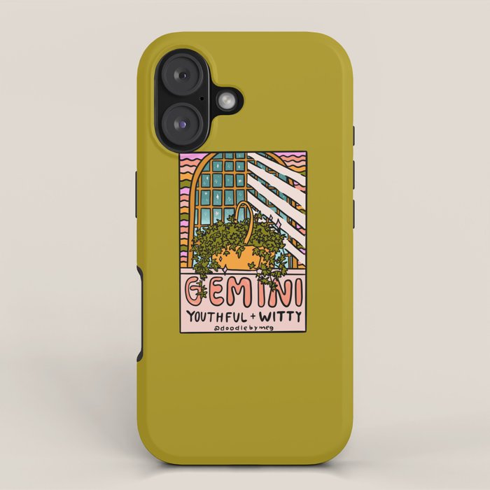 Gemini Plant iPhone Case Gallery Image 1