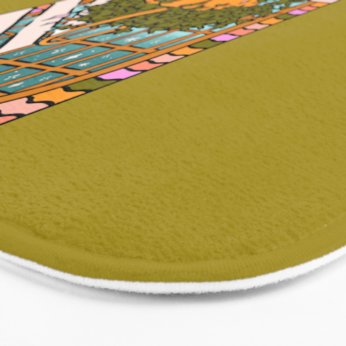 Gemini Plant Bath Mat Gallery Image 3