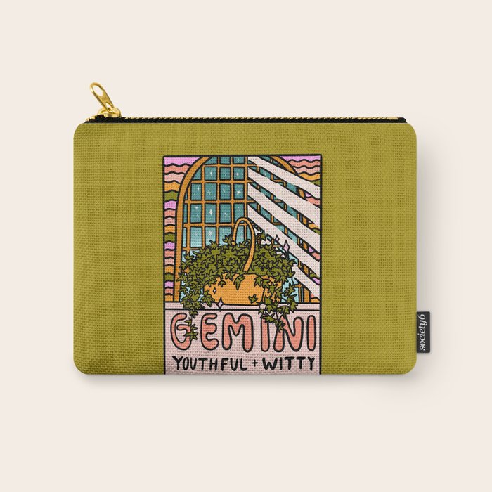 Gemini Plant Carry All Pouch Gallery Image 1