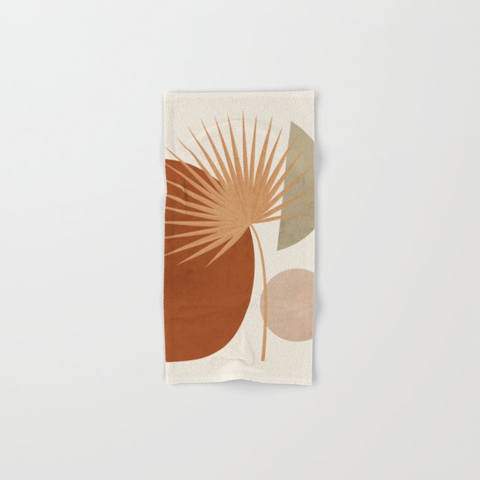 Tropical Leaf- Abstract Art 14 Bath Towel Gallery Image 1