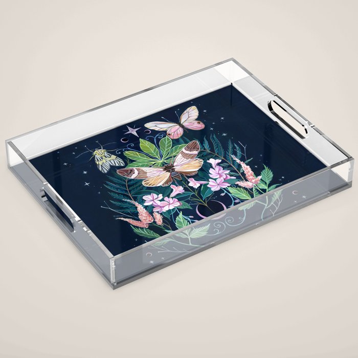 Cicada Moon Acrylic Tray Gallery Image 1