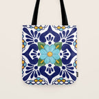 talavera tile 2 Tote Bag Gallery Image 1