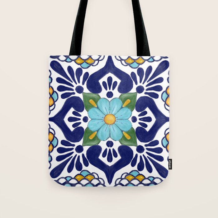 talavera tile 2 Tote Bag Gallery Image 1