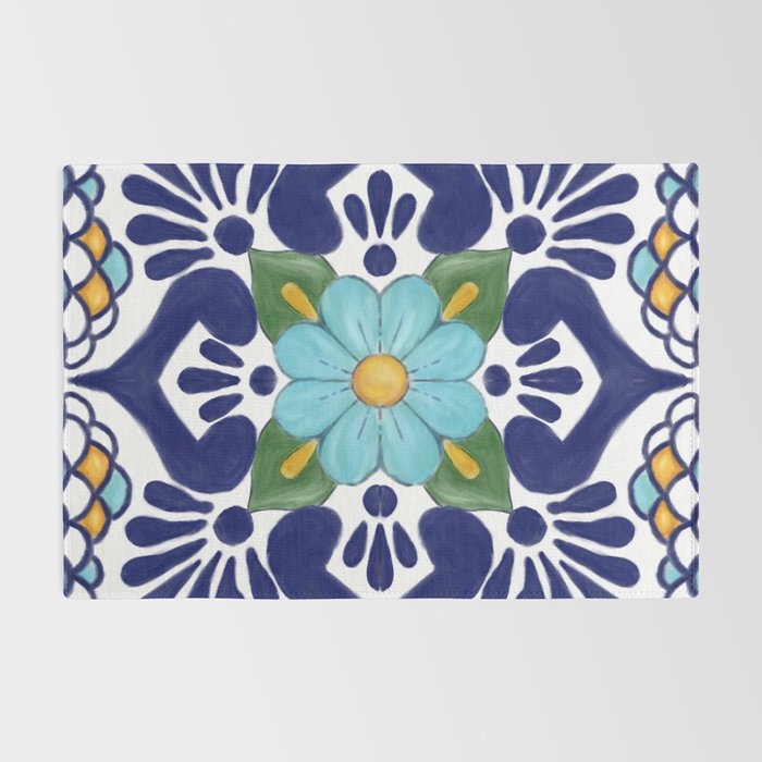 talavera tile 2 Rug Gallery Image 2