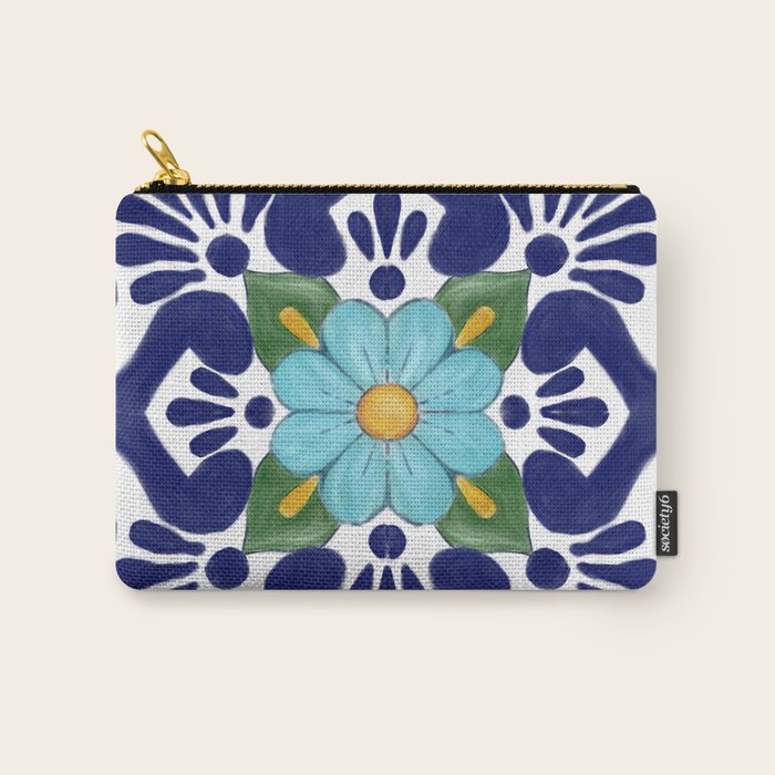 talavera tile 2 Carry All Pouch Gallery Image 1