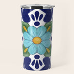 talavera tile 2 Travel Mug Gallery Image 1